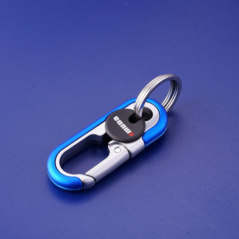 Omuda Car Keys Keychain for Men, Funny Key Chain, Men's Keyrings & Keychains, Carabiner Keychain Clip Key Accessories