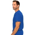 thumbnail image 4 of MED COUTURE  Men Cadence One Pocket Top, Color: Royal, Size: M (7478-ROYL-M), 4 of 5