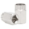 thumbnail image 3 of Flywheel 2 pcs Bicycle Socket Cyclone Flywheel Disassembly Tool Cassette Sprocket Remover Tools, 3 of 7