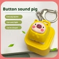thumbnail image 3 of Croaking Frog Keychain, Frog Croaking Fidget Toy, Fun Rechargeable Keychain with Colorful Lights, Quacking Duck Novelty Sound Gadget, 3 of 8