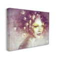 thumbnail image 3 of Stupell Industries Lily Of Valley Flower Blossom Hair Woman Yellow Accent Canvas Wall Art, 20 x 16, Design by Anna Dittman, 3 of 5