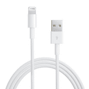 10 Ft. Lightning Connector to USB Charging and Sync Cable - White