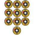 thumbnail image 1 of DEWALT DW4514B5 4-1/2-Inch by 1/4-Inch by 7/8-Inch Metal Grinding Wheel - 10 Pack, 1 of 4