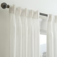 thumbnail image 2 of Waverly Serendipity Pinch Pleat Back Tab Light Filtering Curtain Panel, 25" x 84", 2 of 5