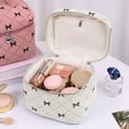 thumbnail image 3 of Cosmetic Bag Emergency Girls School Small Zip Room Stuff Clean Girl Make Up Toiletry 01 Style, 3 of 3