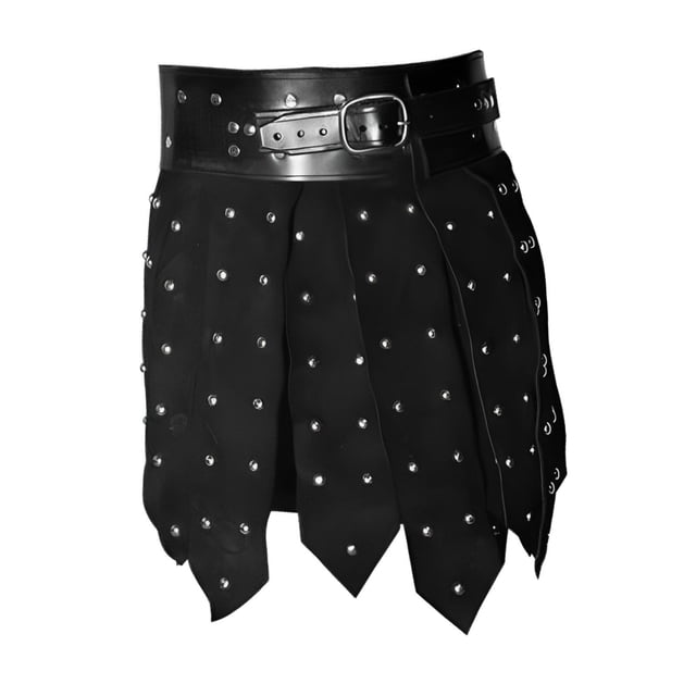 Falda romana con borlas, disfraz para hombre, cinturón de cintura, disfraz gótico medieval único, faldas, disfraz romano para accesorios de fotos,