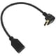 thumbnail image 1 of Adaptador Display Port 1.2 macho a hembra, cable en ángulo, convertidor Display Port, 1 of 7