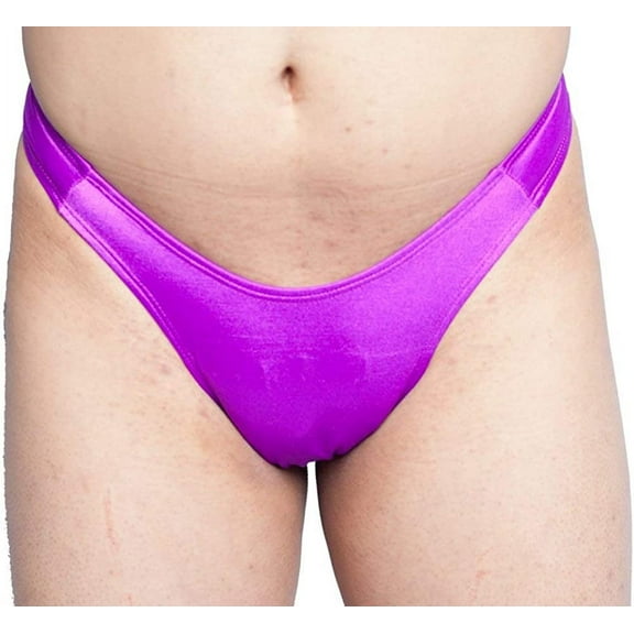 A New You Trans-Women's XL Tucking Gaff Thong Style Panty, Purple