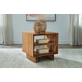 thumbnail image 2 of Signature Design by Ashley Dressonni Square End Table, Brown, 2 of 5