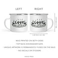 thumbnail image 5 of Koyal Wholesale Valentine's Day Stainless Steel Campfire Mug, Love Above Everything Else,  Gift Box, 1-Pack, 5 of 5