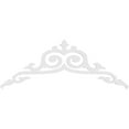 thumbnail image 4 of Ekena Millwork 72"W x 27"H x 1"P (9/12) Pitch Baile Architectural Grade PVC Gable Pediment, 4 of 5