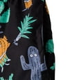 thumbnail image 6 of Owordtank Mens Beach Drawstring Print Pajama Shorts Bermuda Shorts, 6 of 7