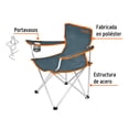 thumbnail image 2 of Silla Plegable Truper 30 Exterior Jardin Color Gris/Naranja, 2 of 4