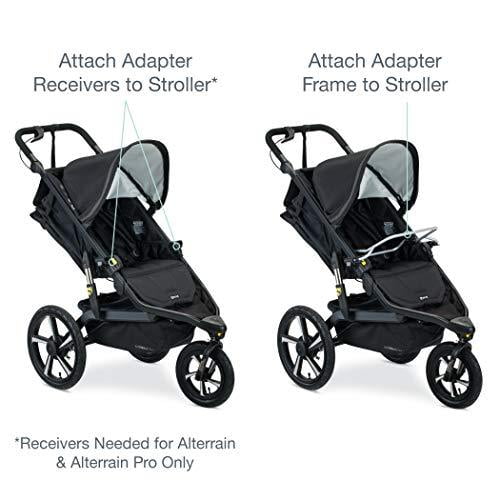 BOB GEAR Single Jogging Stroller Adapter For Chicco Infant Car Seats