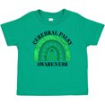 thumbnail image 3 of Inktastic Cerebral Palsy Awareness Green Ribbon Rainbow Boys or Girls Baby T-Shirt, 3 of 5