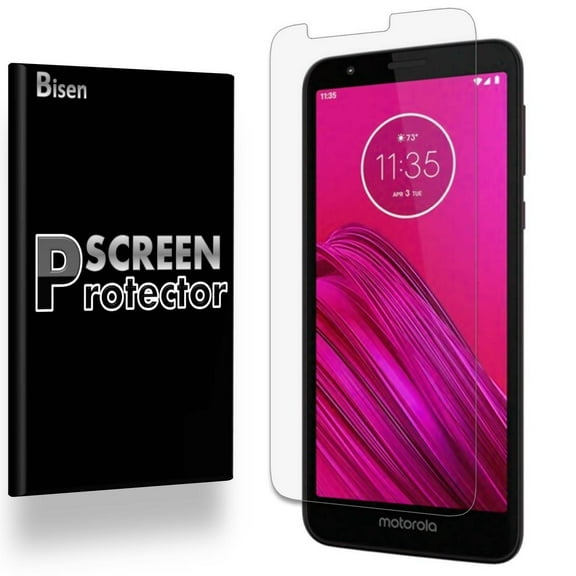 For Motorola Moto E6 [4-Pack BISEN] Anti-Glare Matte Screen Protector, Anti-Fingerprint, Anti-Scratch