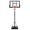 Gray, variant on CONCETTA Basketball Hoop, Adjustable Portable Outdoor Indoor for Youth Adults Kids Driveway Backyard Sturdy Durable Goal System, White