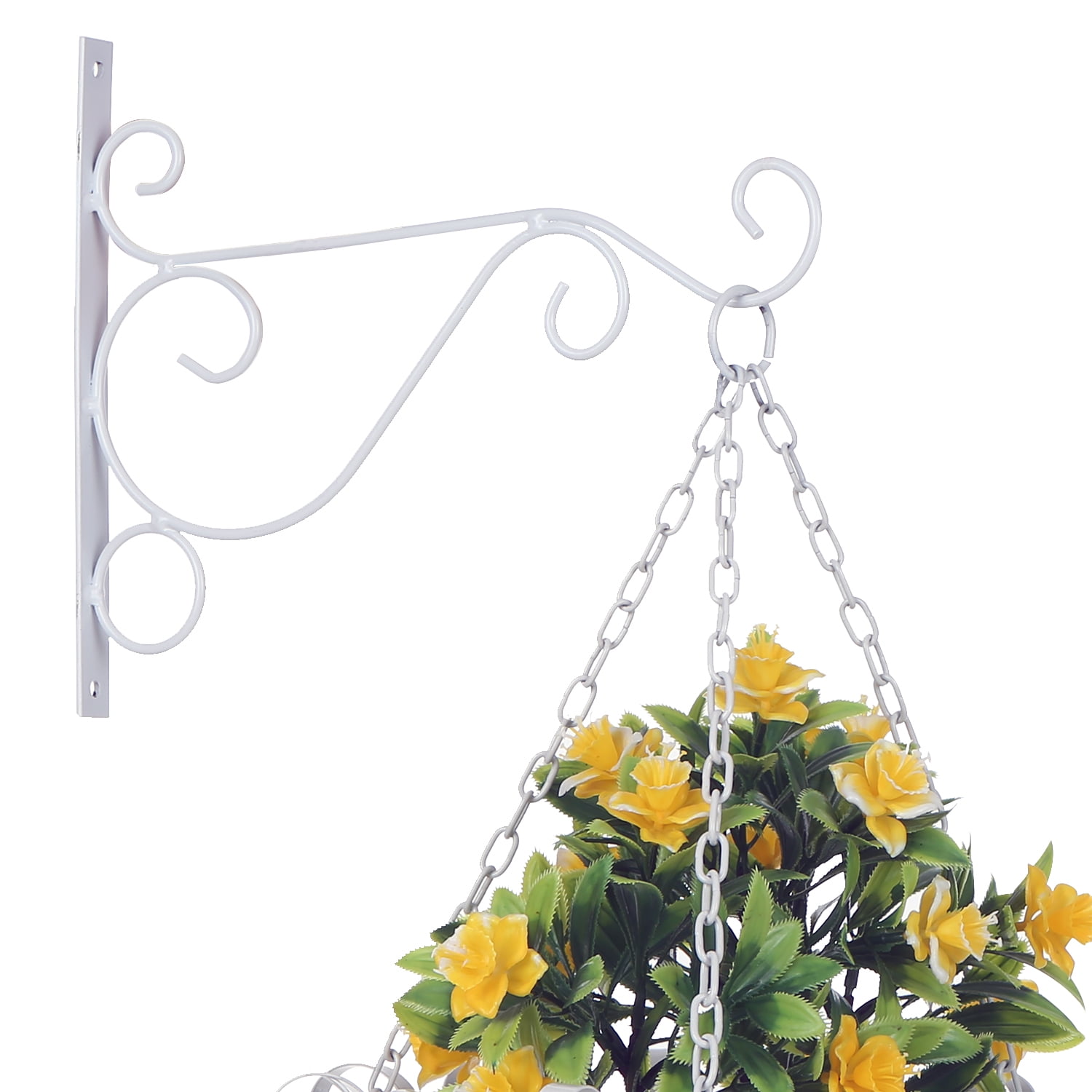 Plant Hooks Decorative Iron Wall Hooks Plant Hangers for Outdoor Indoor