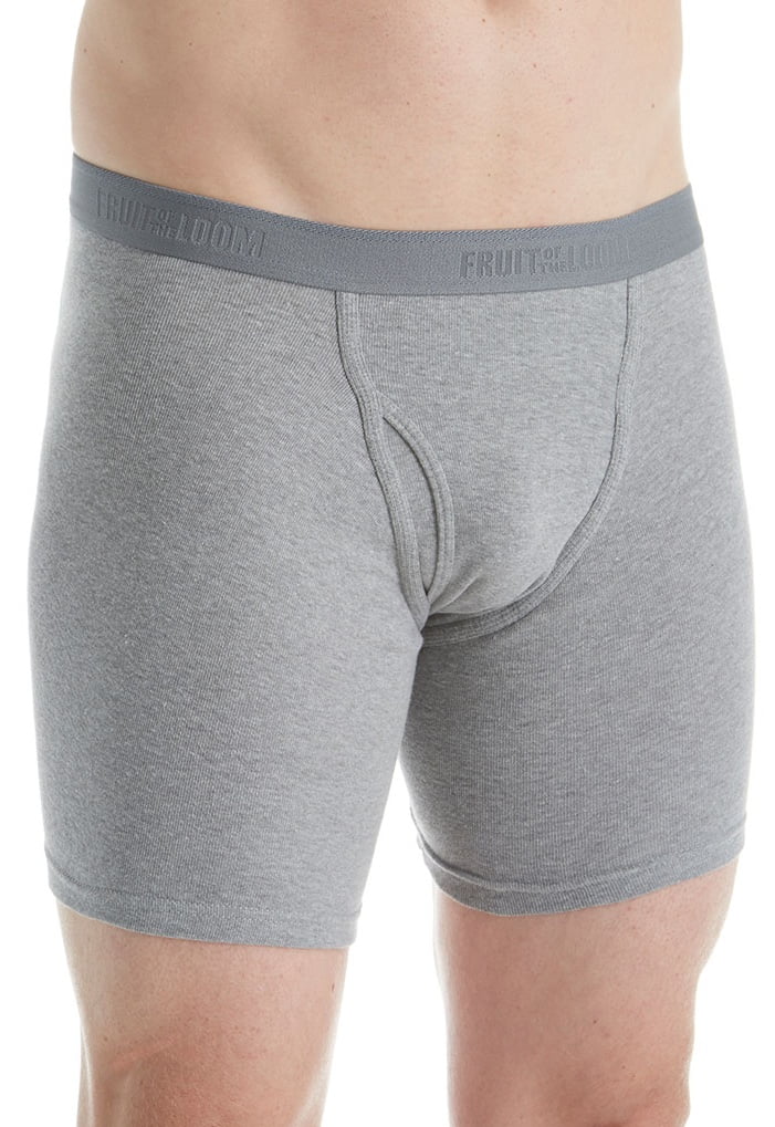Fruit of the Loom Men s Premium Boxer Brief 4 Pack Assorted