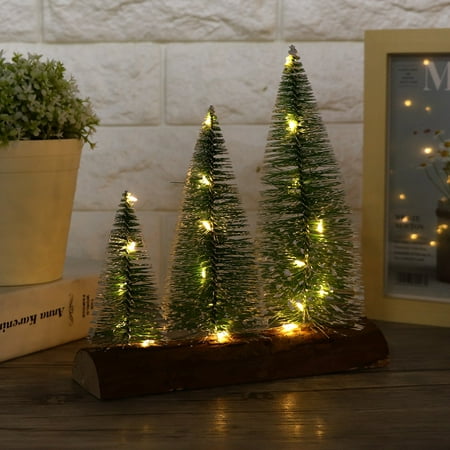 Tiny Christmas Tree, Small Christmas Tree, Decorative Reusable Colorful ...