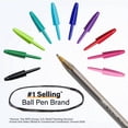 thumbnail image 3 of BIC Xtra Bold Ballpoint Pens, 15ct - Multicolor: 1.6mm Point, Multicolored Ink, Art & Stationery, Pocket Clip, 3 of 5