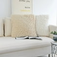 thumbnail image 3 of Jojusis Fluffy Decorative Throw Pillows Covers 18X18 Inch Luxury Soft Faux Fur, 3 of 6