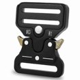 thumbnail image 1 of Heavy Duty Metal Buckles 1.5 Inch - 2 Pack Clips For Collars, Bags, And Straps, 1 of 5