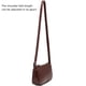 thumbnail image 3 of WSRYDJDL Bolso pequeño para mujer, bolsos de hombro ajustables, bolso de mano con patrón de cocodrilo con cierre de cremallera, retro, 3 of 5