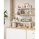 thumbnail image 4 of Especiero, Extensible, Organizador de Cocina, Estante de Cocina, Organizador de Armario, Metal, Encimera, Blanco Mate, 4 of 14