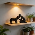 thumbnail image 6 of Usloyux Dog Figurines Decor, 3D Printed Dog Statues Memorial Gifts, Pet Lover Home Decor For Living Room Bedroom Office Shelf Display, Dog Themed Collectible Decorations, 6 of 6