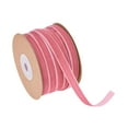thumbnail image 2 of Cinta de terciopelo Macarena Rollo de cinta de floristería de 20 yardas 10 mm Rosa, 2 of 8
