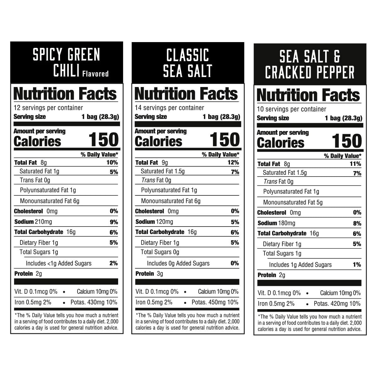 36 oz Boulder Canyon Avocado Oil Variety Pack - 36 Ct