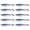 10pcs Blue, variant on YIFAEUX 10Pcs 6.5CM/2.8G Paddle Tail Soft Lure Long Casting Sinking Bionic Artificial Swimbait Freshwater Saltwater Trout Bass Fishing Accessories