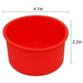 thumbnail image 2 of Set of 6 Silicone Mini Cake Pans 4 inch Round for Baking Small Cakes with Non stick and Durable Design, 2 of 7