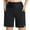 Black, variant on TOWED22 Plus Size Swim Shorts Women Suit Shorts Waisted Swim Drawstring Bottoms Swimsuit High Boy Shorts Pocket Swim Shorts,Black