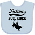 thumbnail image 3 of Inktastic Future Bull Rider Rodeo Riding Boys Baby Bib, 3 of 4