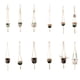 thumbnail image 2 of Colgador de plantas de macramé blanco trenzado bohemio hecho a mano, soportes para macetas, cesta colgante, jardín, decoración del hogar kenally JJ18380-12, 2 of 6