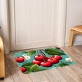 thumbnail image 6 of Cherry Indoor Area Rug Carpet Mat - Polyester Non-Slip Machine Washable, 6 of 6