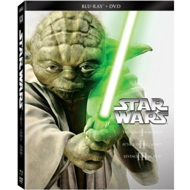 Star Wars Trilogy Episodes I Iii Blu Ray Dvd Walmart Com Walmart Com