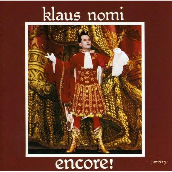 Klaus Nomi - Encore - Music & Performance - CD