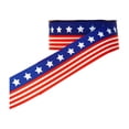 thumbnail image 2 of SMKE Patriotic Ribbon Wired,1Inx10Yard Star Stripe Ribbon,4Th Of July Ribbon,Independence Day Ribbon,Red White Blue Ribbon,250 Year Anniversary Ribbons,Ribbon For Patriot Labor Bow Wreath, 2 of 9