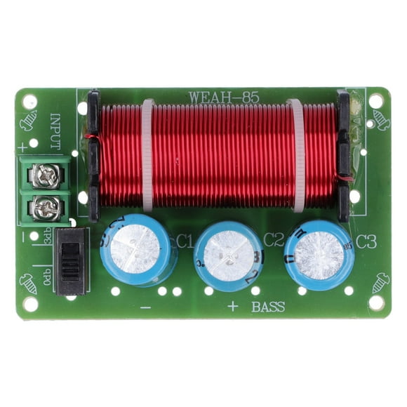 Subwoofer Divider,Speaker Divider Board Bass Frequency Divider Industrial Supplies User-Friendly Design