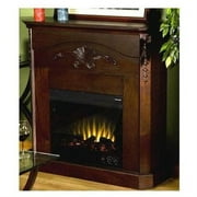 Garrison Electric Fireplace, Espresso Finish