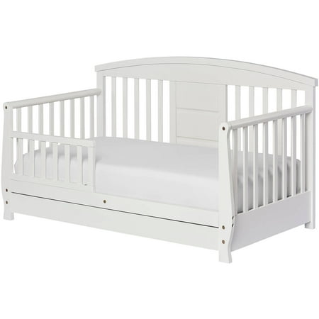 Dream On Me Deluxe Toddler Day Bed with Storage, White   Walmart 