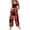 Dark Purple #7, variant on Evdexr Halloween Jumpsuits for Women 2026 Jack O Lantern Ghost Graphic Rompers Wide Leg Square Neck Sleeveless Pants Vintage Wide Straps Costumes with Pockets L