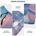 thumbnail image 6 of Women's Soft Sleep Shorts Relaxed Fit Lounge Pajama Bottoms Shorts for Women Pajama for Home and Comfort Man and Woman Holding Hands, 6 of 8