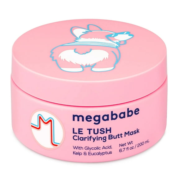 Mascarilla para el acné Megababe Butt & Body Le Tush 200 ml Clarifying