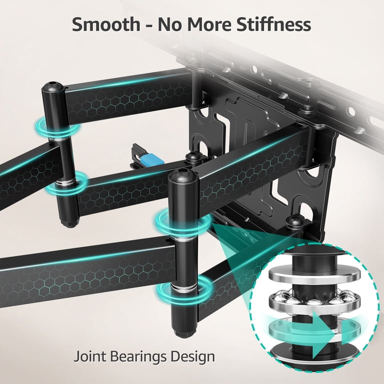 Mount Pro Heavy Duty Full Motion TV Wall Mount, 37-90" photo 8