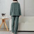 Women's UltraSoft Fleece Pajama Set Cozy FullZip Jacket and Plush