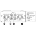 thumbnail image 5 of Kenwood KAC-M1814 Compact 4-Channel Digital Power Amplifier Micro Bridgeable Marine MotorSports, 5 of 5